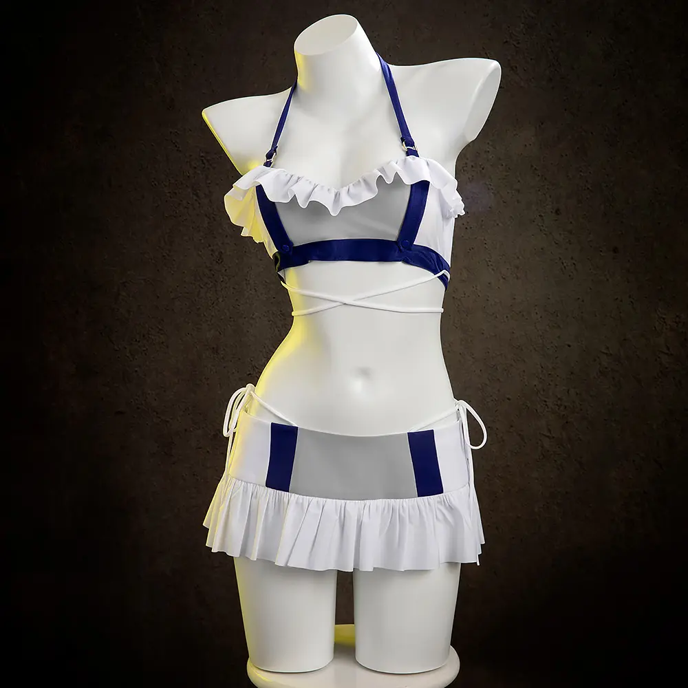 Women's Final Fantasy VII Rebirth FF7R Tifa Lockhart Swimsuit Cosplay Costume, Lady's Alterable Size Cosplay Clothes & Accessories