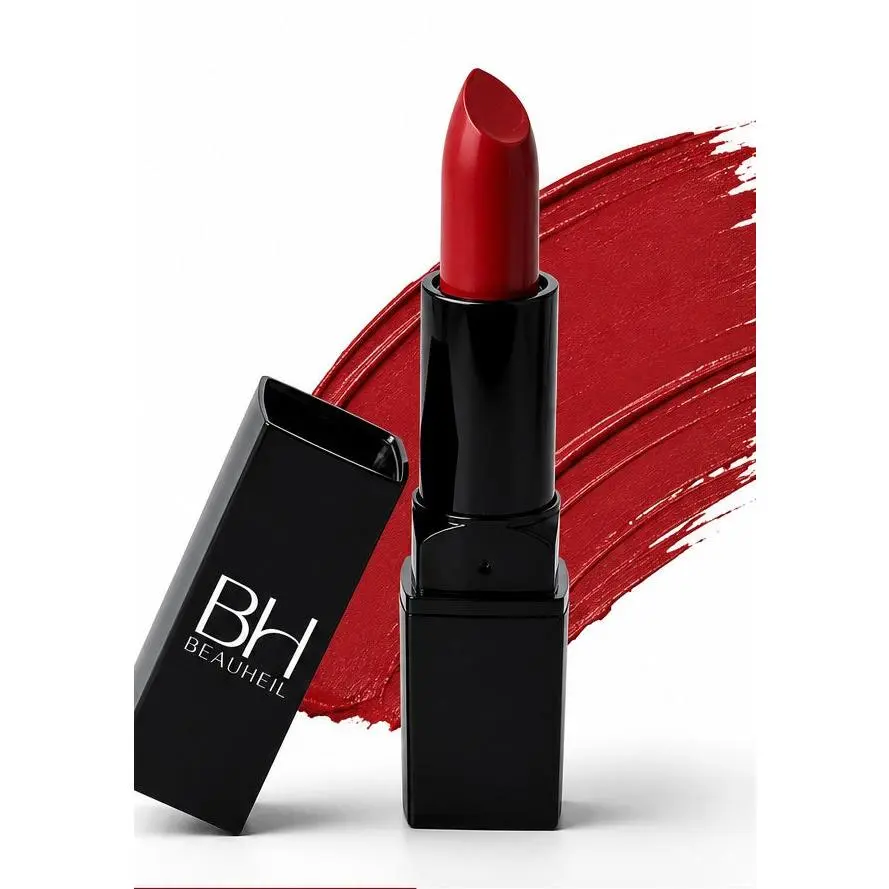 Velvet Petals Lipstick - Crimson Bloom