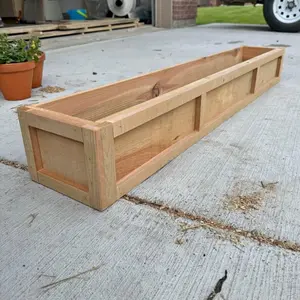 Custom built garden beds.