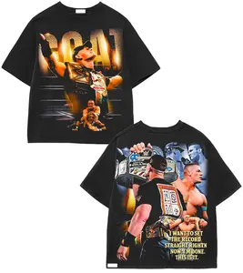 John Cena - The ChampPremium Cotton T-Shirt, The Face That Runs the Place Graphic Tee, "You Can’t See Me" shirt, Cenation Vintage Tee, WWE Wrestling Graphic Tee for Fans, gift for WWE fans, Gift for Boyfriends