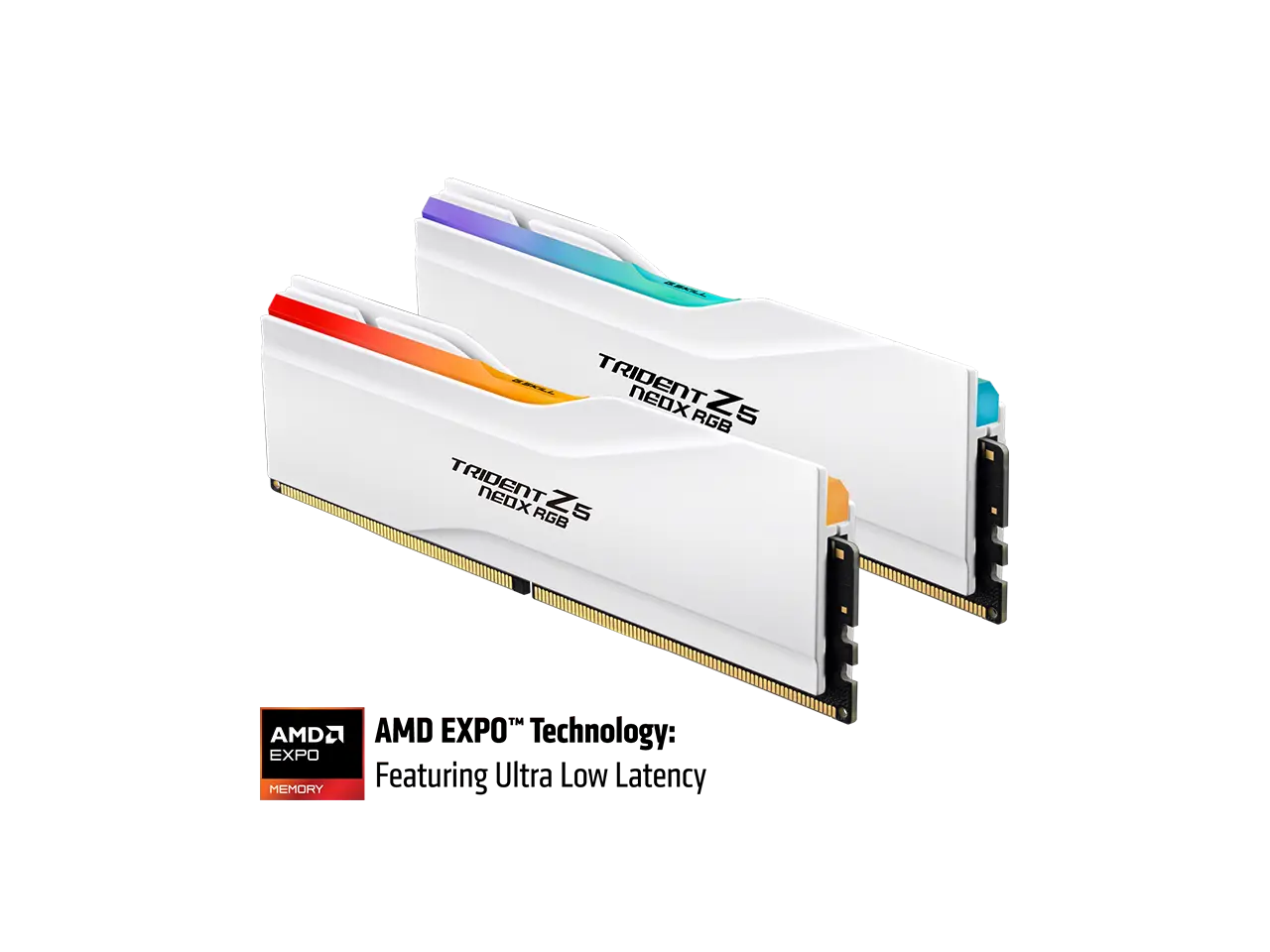 G.SKILL Trident Z5 NeoX RGB Series 32GB (2 x 16GB) 288-Pin PC RAM DDR5 6000 (PC5 48000) Desktop Memory Model F5-6000A2636H16GX2-TZ5NXRW