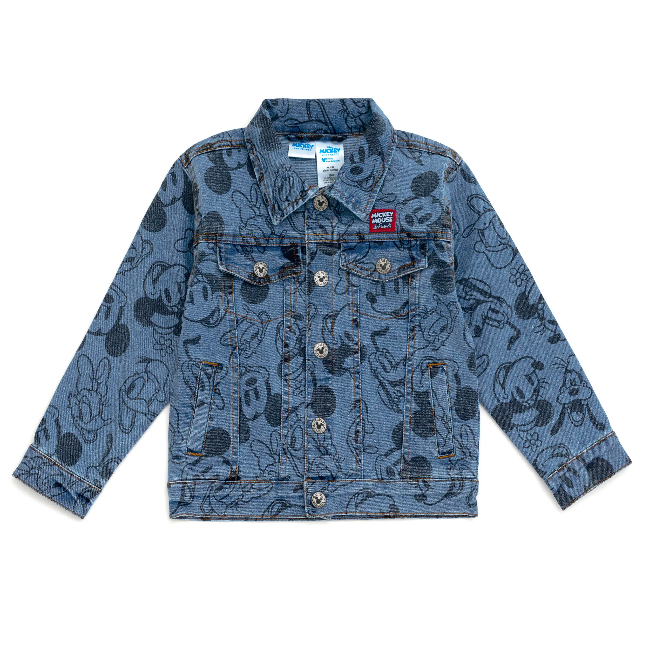 Disney Mickey Mouse & Friends Denim Jacket Overalls and Pants for Baby & Kids
