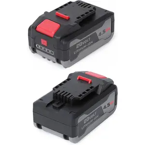 2Pack 20V 4.4Ah  Li-  Compatible with Bauer 20V Power Tool  Tools Improvement, Replace for 1702CB 1907CB 2108CB