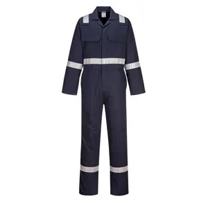 PORTWEST® Bizweld Flame Resistant FR Coverall - Navy - UBIZ8