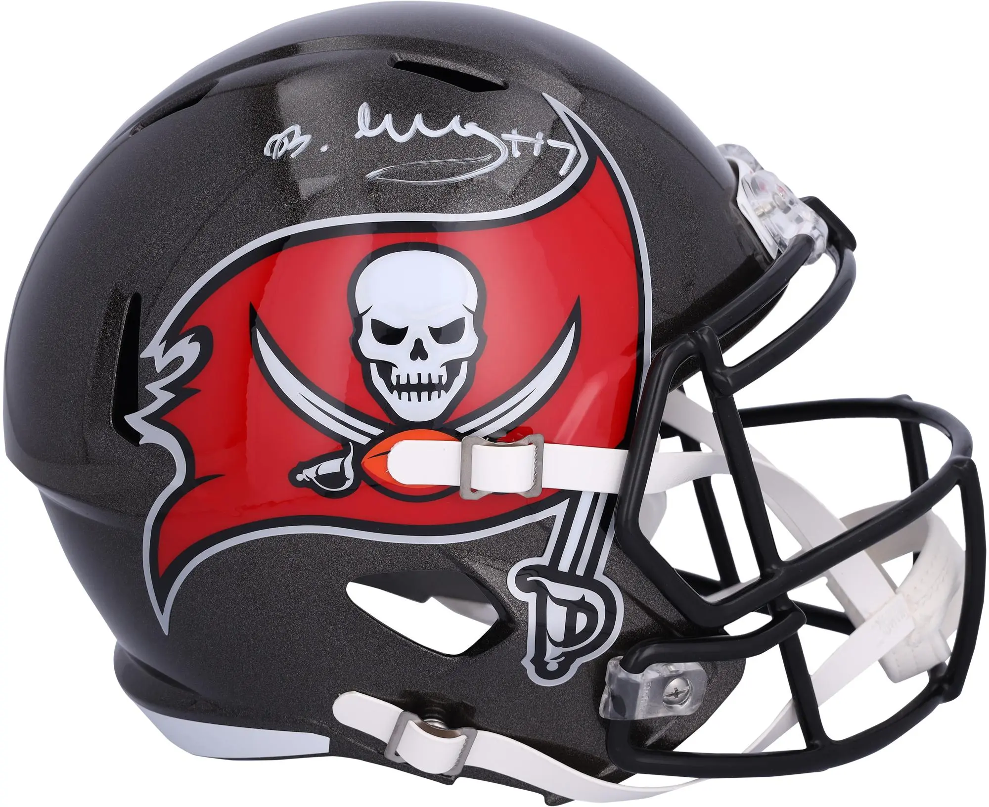 Bucky Irving Tampa Bay Buccaneers Autographed Riddell Speed Replica Helmet - Fanatics Authentic Certified