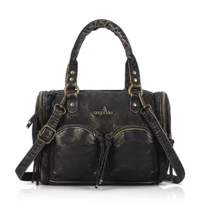 Anglekiss Small Hobo Crossbody Bags for Women Satchel Shoulder Purses and Handbags Soft Vegan Leather Hobo Purses for Women