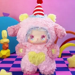 Lovely Emma Spicy Party Series Plush Toys Blind Box, Adorable Fluffy Dolls Gift Key Chain for Gifts