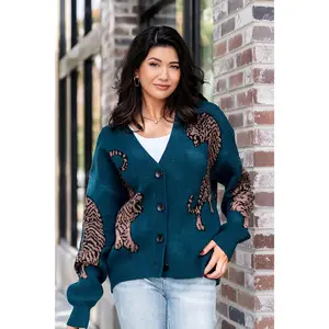 Tigress Sweater in Emerald