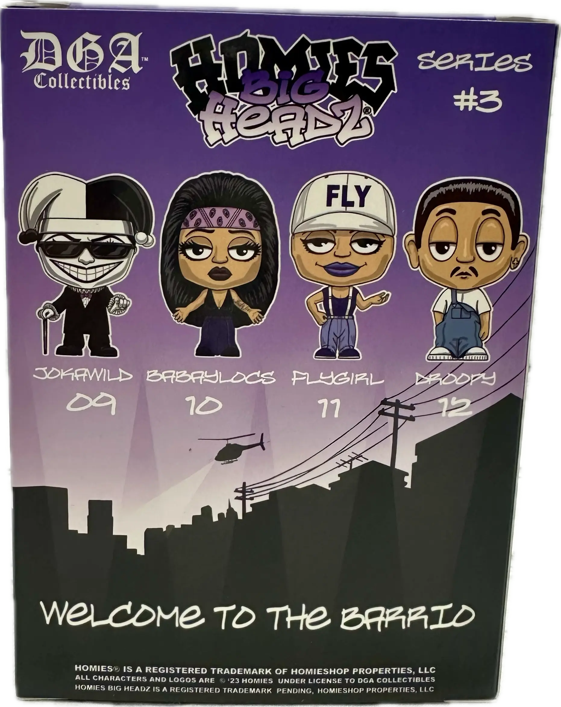 HOMIES™ - BIG HEADZ Jokawild Figure - Series #3 