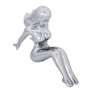 Grand General – Sitting Lady Chrome Hood Ornament – 48410