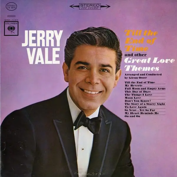 Jerry Vale - Till the End of Time  [COMPACT DISC - CD]