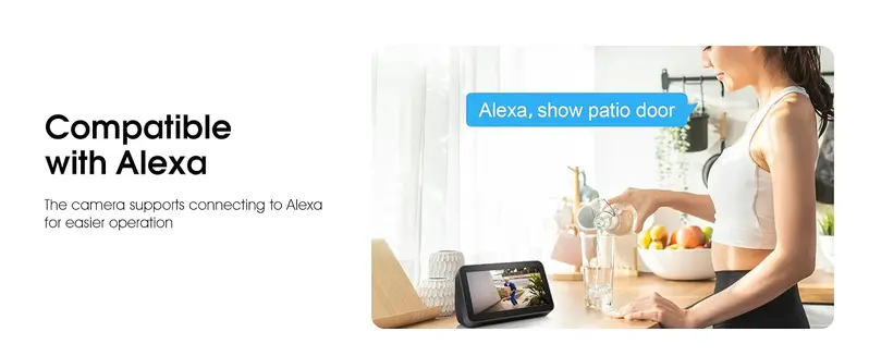 ARCCTV APP-Enabled Wireless Outdoor Solar Security Cameras (2 Pack), 2K 360° PTZ Adjustable Camera, 2.4G 5G WiFi, Automatic Night Vision with Spotlight, 2-Way Audio, PIR Motion Sensor, Easy Installation, Stable Connection, Rechargeable Charging Support