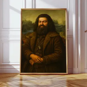 Renaissance Style Wizard Poster – Fantasy Wall Art for Magical Home Decor