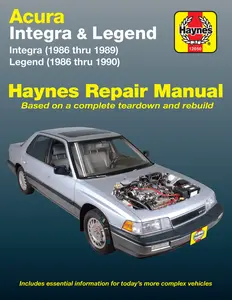USED-Acura Integra 1986-89 & Legend 1986-90 by Haynes, J. H. (Paperback)