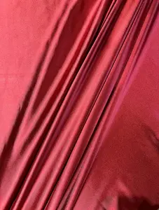 Red Shiny Nylon Spandex