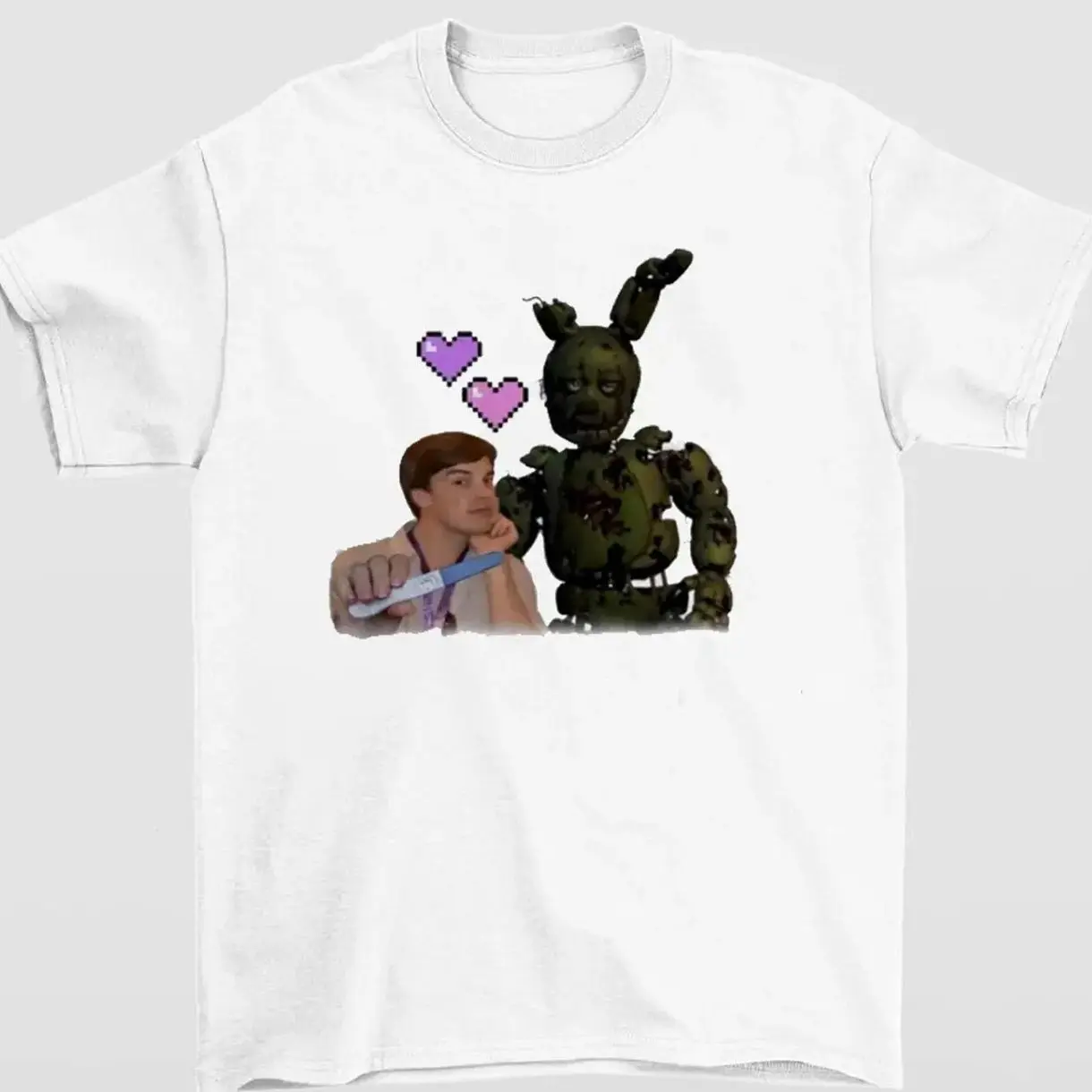 MatPat x Springtrap Mpreg Shirt Five Nights at Freddy's Meme - TikTok Shop