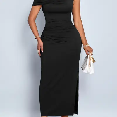 semi formal black dresses for women Women's & Evening Gowns the color in the image could look slightly different Black Dress Semi Formal For