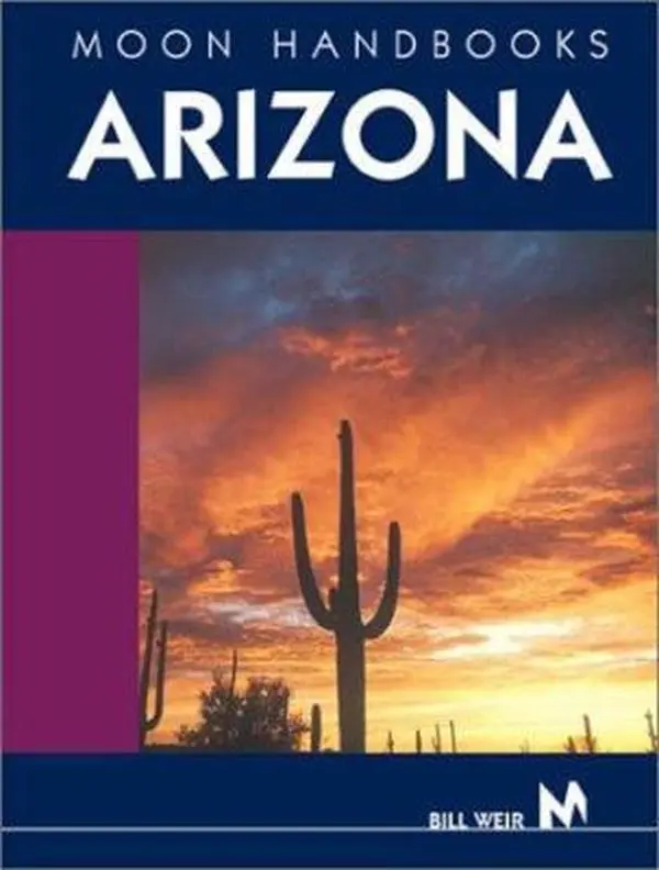 Used Moon Handbooks Arizona Travel Guide by Bill Weir - Paperback English Book with Grand Canyon Hiking Tips, Cultural Attractions & Color Photos