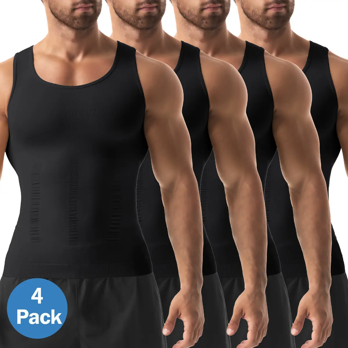 Black (4 Pack)