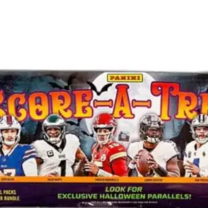 Panini PYD Score Supplemental Sports Trading Cards with Exclusive Halloween Parallels Look for in Packs