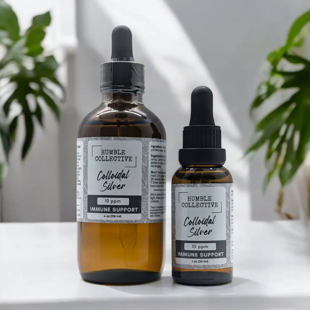 Colloidal Silver Bio-Active Silver Hydrosol for Immune Support - Colloidal Silver Liquid - 10 ppm, 1 or 4oz - Dropper vitamin and supplements sovereign immune support pure ingredient