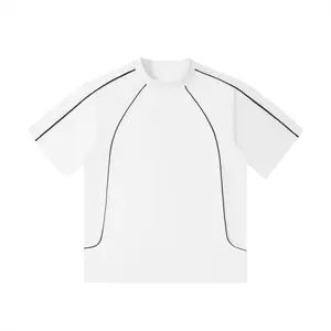 Dying Signal Contrast Panel Tee Shirt