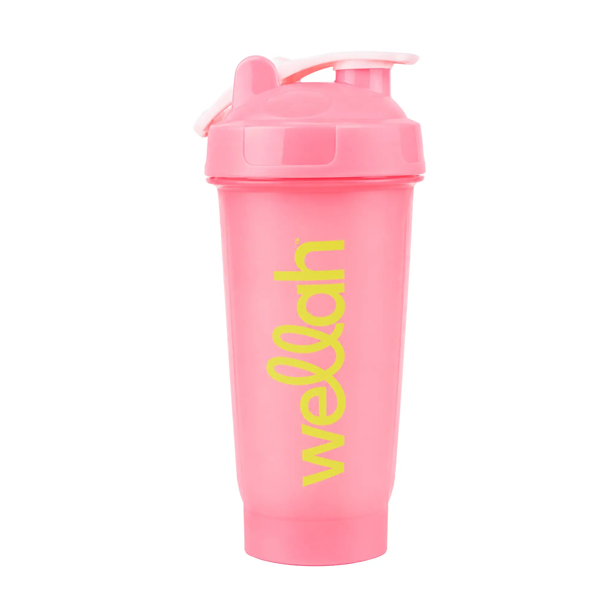 Wellah Shaker Bottle - A Grid insert designed to help dissolve your powder supplements.