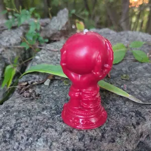 3D Witch Hand Candle with Spooky Magic Ball Handmade Halloween Decorations