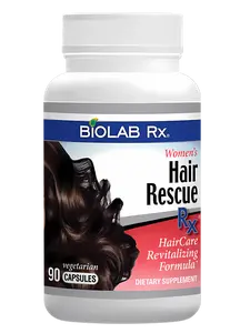 Biolab Rx Hair Growth Booster for Women | Fight Hair Loss | Regrow Hair | Increase Thickness | 100% Natural Hair Growth