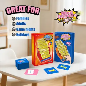 Fast-Paced Quiz Table Game Set, Interactive Party Stress Relief Toy, Ideal Gift for Halloween Christmas Thanksgiving Spring Easter Ramadan New Year Birthday
