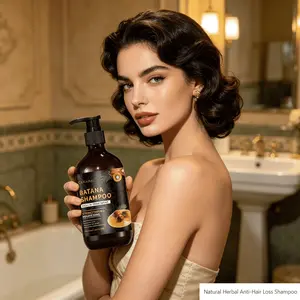 Anti-Dandruff Shampoo 500ML, Herbal Extract Gentle Non-Irritating, Nourishes Hair Roots, Stabilizes Hair Strands, Liquid Form