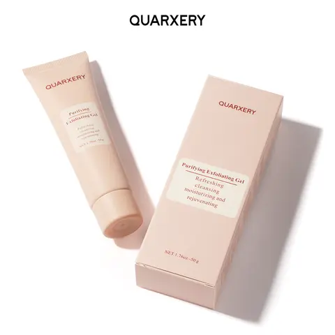QUARXERY G Series Botanical Extracts Facial Exfoliating Gel - Plant-Based Bump and Impurity Remover Face Scrubs & Peels, Pore Control, Hydrating, Brightening, Smooth Complexion Solution