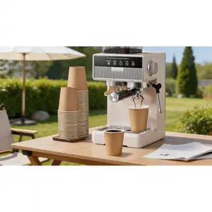 180-Pack 16 oz Disposable Retro Paper Coffee Cups, Leak-Proof, Hot & Cold Drink Compatible, Ideal for Outdoor Activities, Offices, StoresSolo Hot Shop