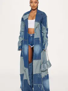 Don't Talk Loud Denim Coat - Vintage Wash