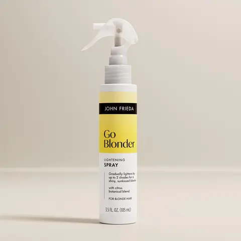 John Frieda Go Blonder Lightening Spray, Hair Lightener Spray for Blonde Hair, 3.5 Fl Oz