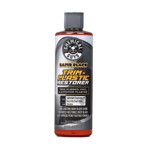 Chemical Guys Rapid Black Trim & Plastic Restorer – Exterior Trim Restorer Gel for Faded Plastic, Rubber & Trim