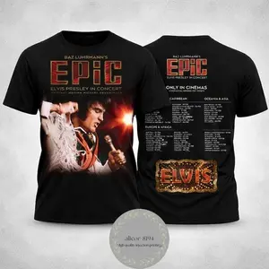 [Sale up to 40%], [Free Ship] Elvis Presley in Concert 2026 T Shirt/Hoodie