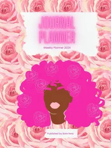 Journal Planner January 2024-December 2024