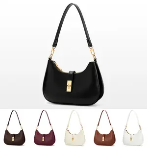 KKXIU Shoulder Bag for Women Cute Hobo Handbag and Vegan Leather Retro Clutch Purse with Zipper Closure