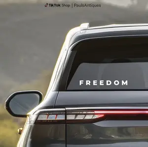 FREEDOM Support Decal - Patriot Charlie Freedom Car Decal Sticker