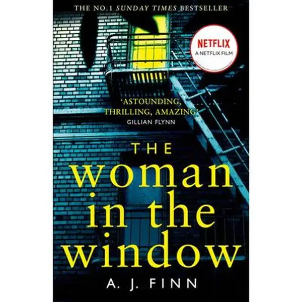 Used Literature Book - The Woman in the Window (Softcover), 2018 No.1 New York Times Bestseller Thriller Novels for Gillian Flynn Fans by A. J. Finn (English, Harper Collins)