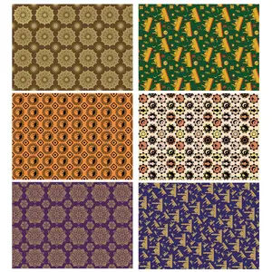 6Sheet Eid Mubarak Wrapping Paper, Ramadan Eid Al-fitr Gift Wrap Paper, Moon Star Lantern Design Craft Paper for Islamic Holiday, Baby Shower, Birthday, DIY Crafts Gift Packing, Islamic Muslim Party Supplies, Ramadan Kareem Party Decoration, 19.7 x 27.6 I