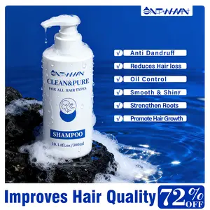 SNTWMN Clean & Pure Shampoo,Nourishing Hair Shampoo,For Nourished Hair Paraben-Free,Prevents Hair Breakage, Infused With Biotin,10.14 oz (Pack of 1)