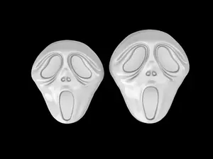 Scream Mask Mold