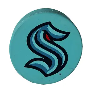 Seattle Kraken Primary Ice Blue Puck