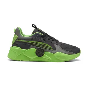 PUMA Mens X Teenage Mutant Ninja Turtles Rs X Lace Up Sneakers Shoes Casual - Black