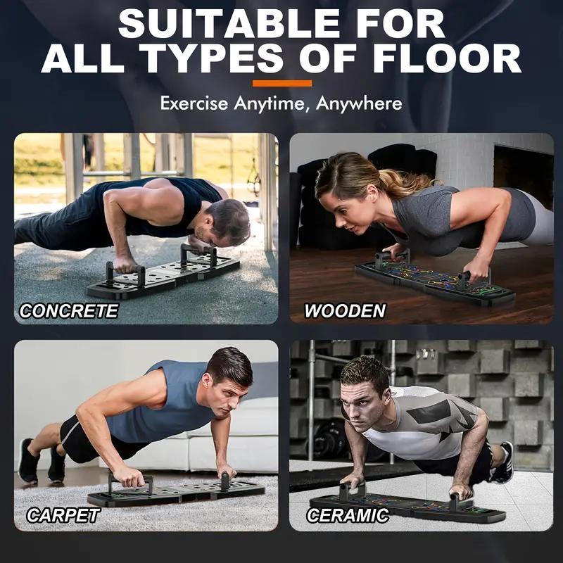 Push Up Board, Push-up Board Training Set,Abdominal And Chest Muscle Strength Training Equipment for Men & Women, Fitness Enthusiasts, Upper Body Strength, Portable Fitness Equipment For Home Gym Push Up Board, Push-up Board Training Set,Abdominal And Chest Muscle Strength Training Equipment for Men & Women, Fitness Enthusiasts, Upper Body Strength, Portable Fitness Equipment For Home Gym