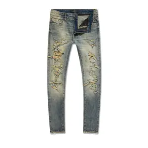 Jordan Craig Sean 'Alkaline' Fit Denim W/ Shreds (Desert) JS2337A