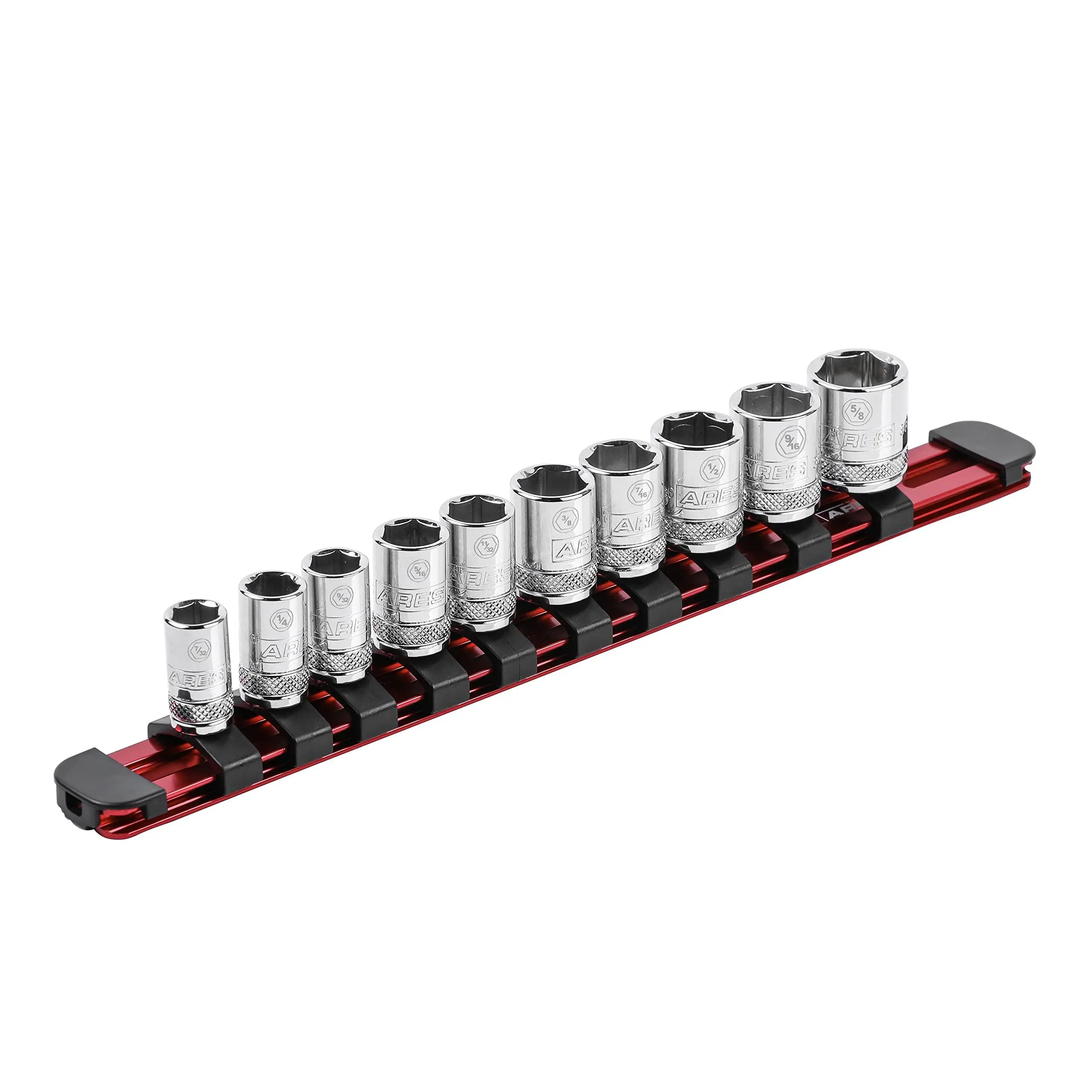 ARES 60100 3/8-In Black Socket Rail Locking