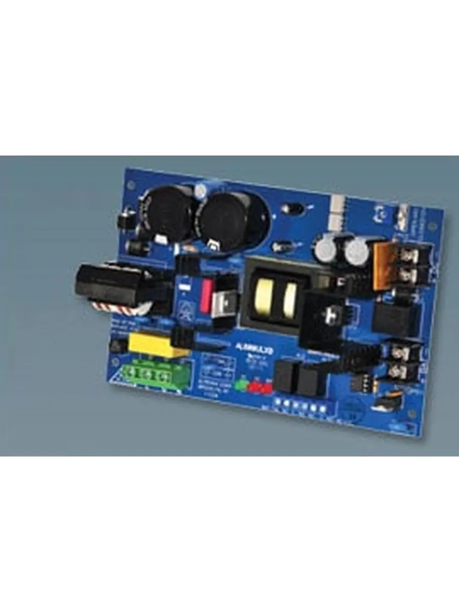 Altronix AL600ULXB Off-Line Switching Power Supply Board - 115Vac, 60Hz AC Input, Built-In Charger, 0.7A AC Fail Supervision, Battery Presence Supervision, Automatic Switch Over, 12Vdc/24Vdc Output (3.5A & 6A), 0°C to 49°C Operation Range, Gel Type Batter